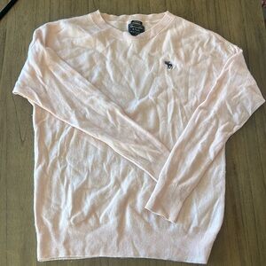 Cashmere Abercrombie & Fitch light pink size M sweater